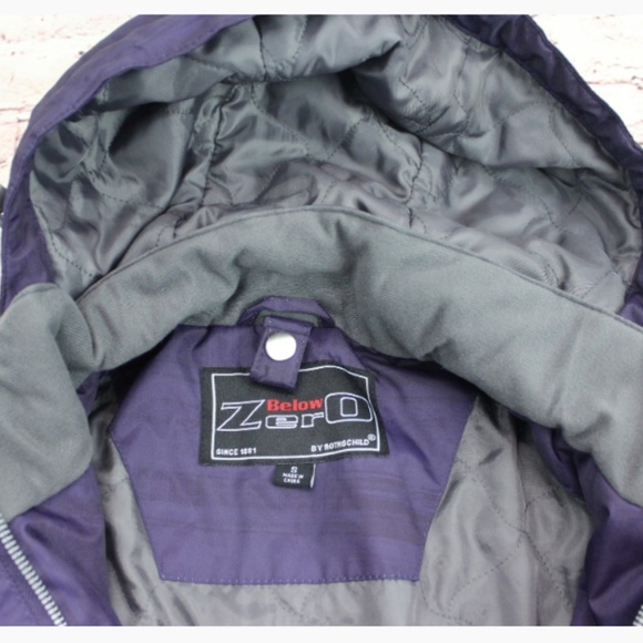 Women's Below Zero Ski Jacket Purple Size Small - Picture 6 of 7